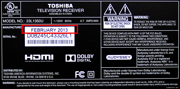 Toshiba | Consumer Product Support | Televisions