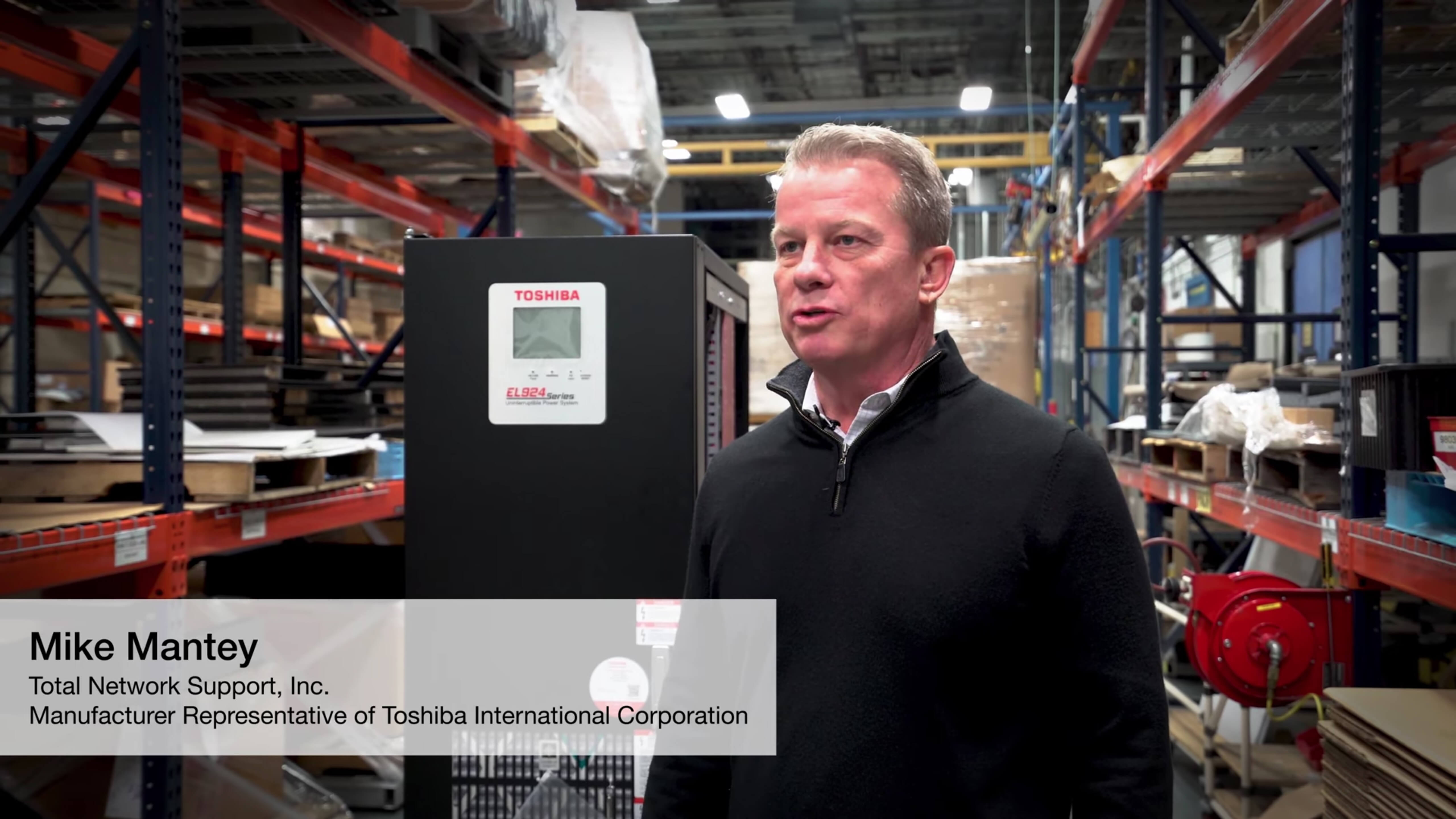 Toshiba Uninterruptible Power Systems - EL924 Testimonial